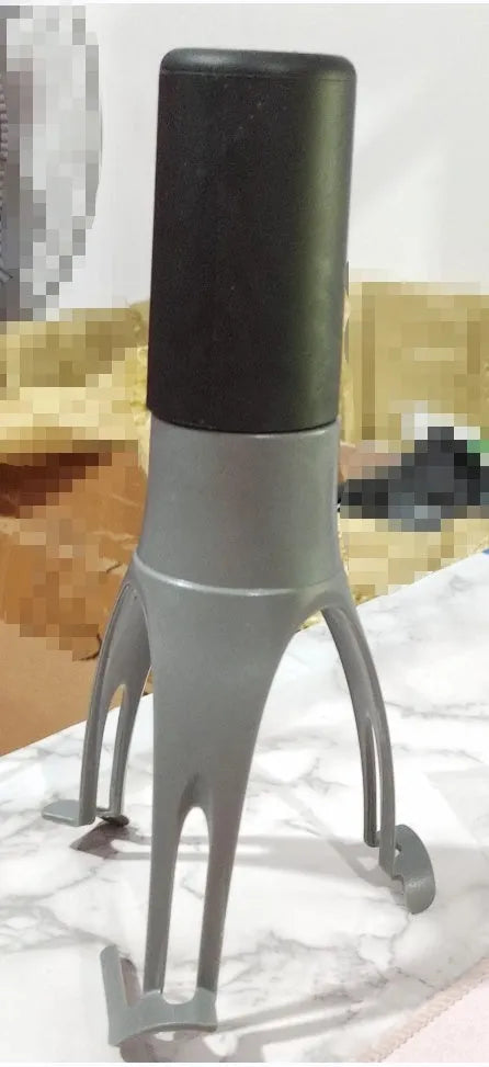 Green automatic cooking mixer device for stirring sauces and soups in pot