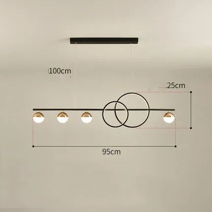 Modern rectangular aluminium ceiling light in black or gold with remote control on a white background.