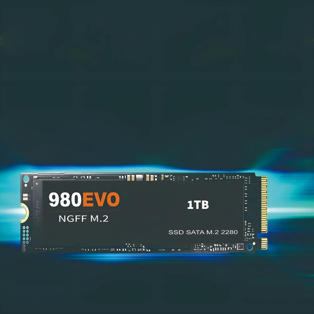 M.2 NGFF 2TB solid state drive in 2280 form factor with 3.8mm thickness