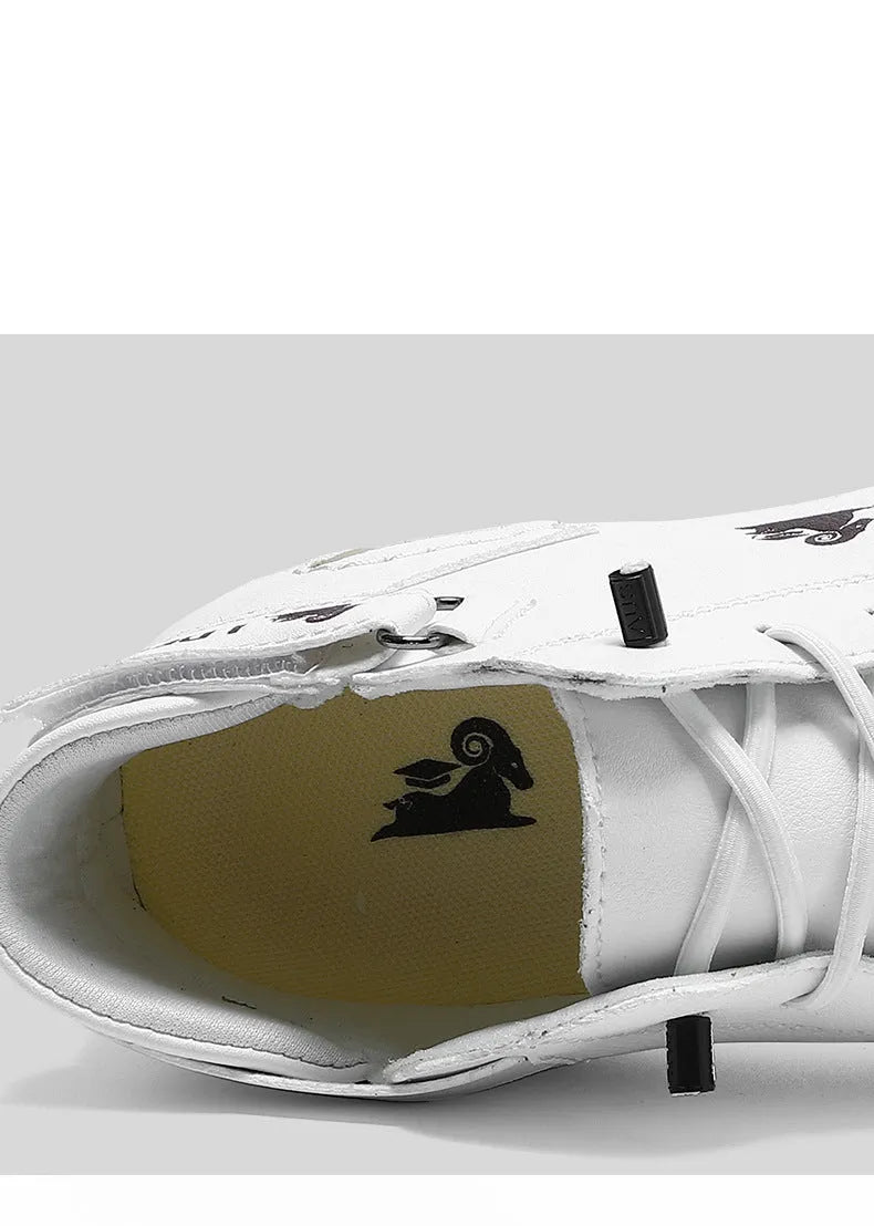 Men's khaki high-top ankle boots with round toe and flat heel on a white background.