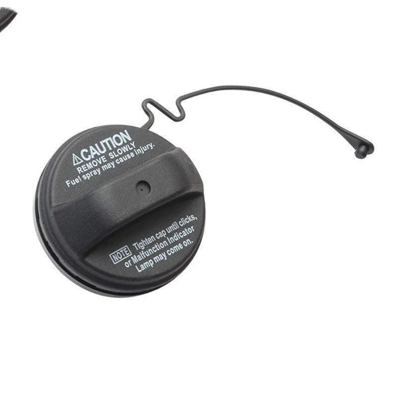 Toyota snap-type replacement fuel tank cap with plastic construction