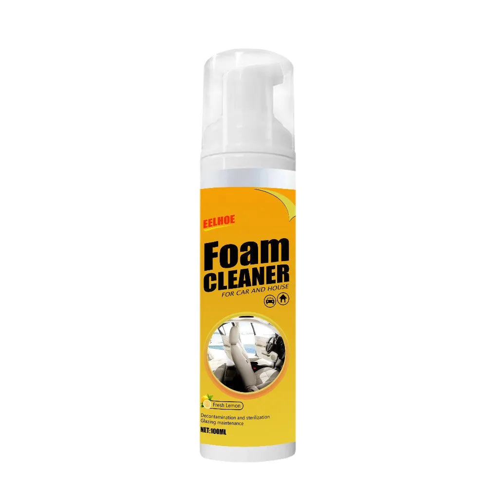 30ml car interior foam cleaner, 112 x 35mm multi-purpose detergent for ceiling and seat cleaning