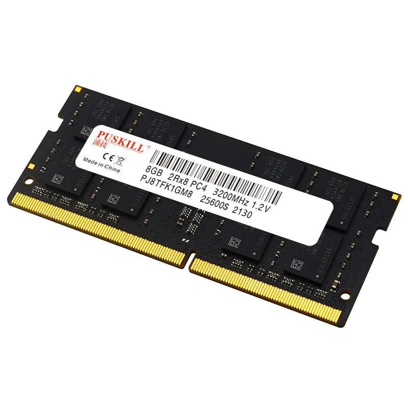 DDR4 laptop memory module with 260-pin connector for notebook upgrades