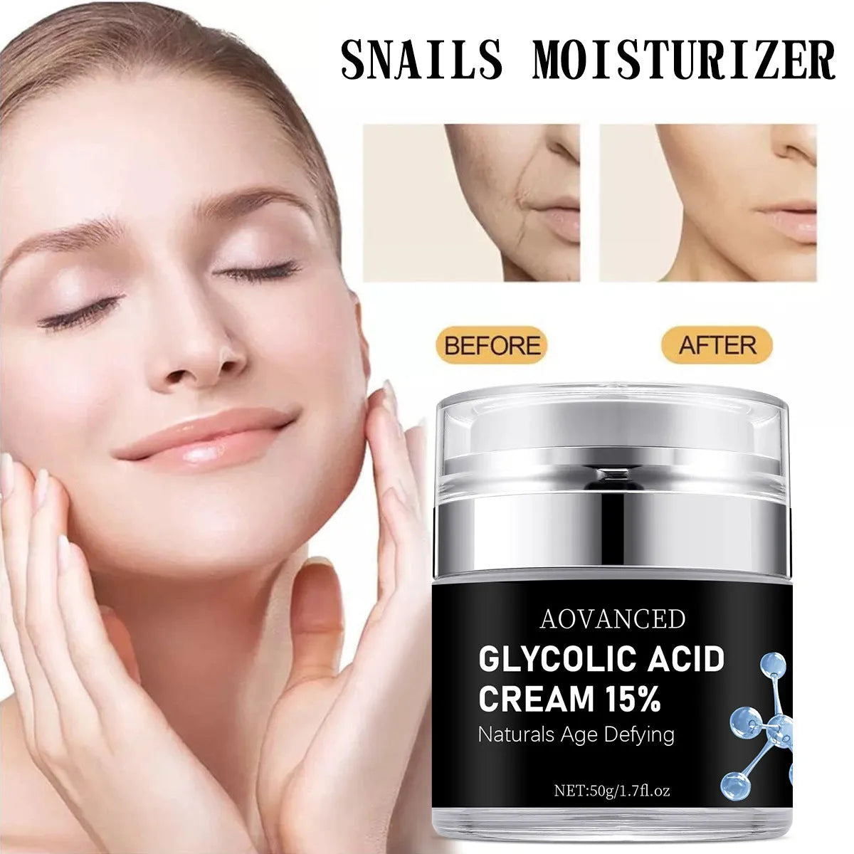 50g salicylate exfoliating moisturising cream for universal skin types