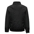 Men's black cooling work jacket with multiple ventilation holes for outdoor summer use