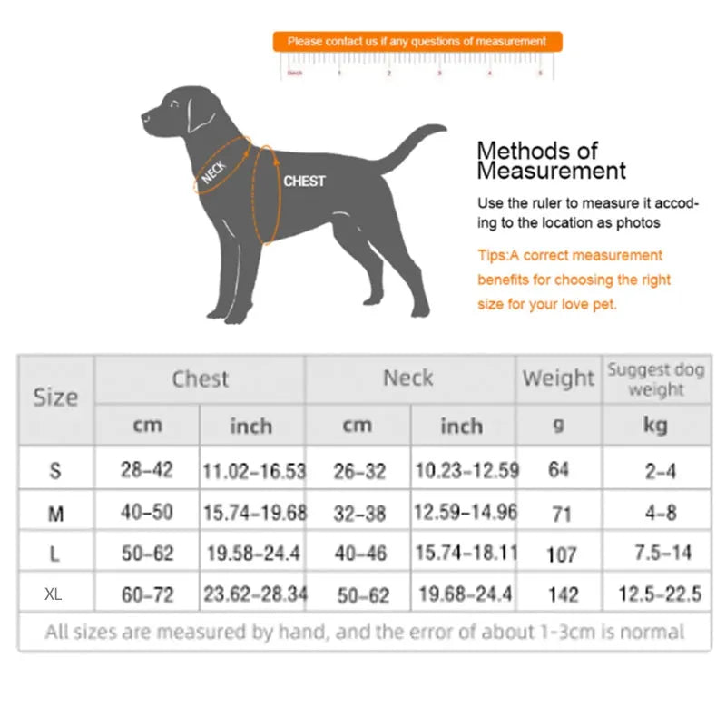 Adjustable mesh dog harness with reflective straps and metal back ring for leash attachment