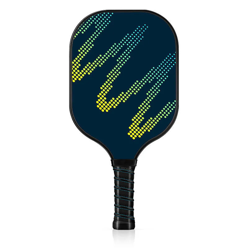 Single high density fibreglass table tennis racket for outdoor sports.