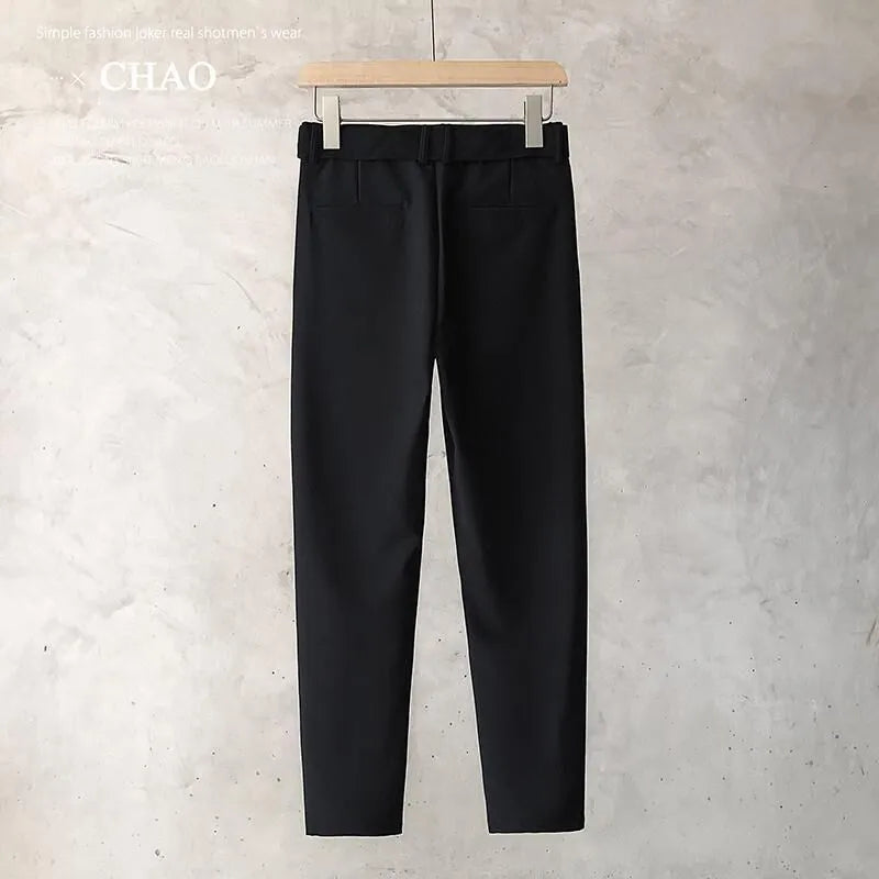Boys slim straight tapered trousers in wool fabric available in multiple colours and sizes