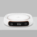 K22 constant warm coaster, 25W AC desktop warming pad for hot drinks, white pink or green colour