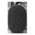 Portable felt hard case storage bag for Meta Quest3 headset and controllers in dark grey with zipper