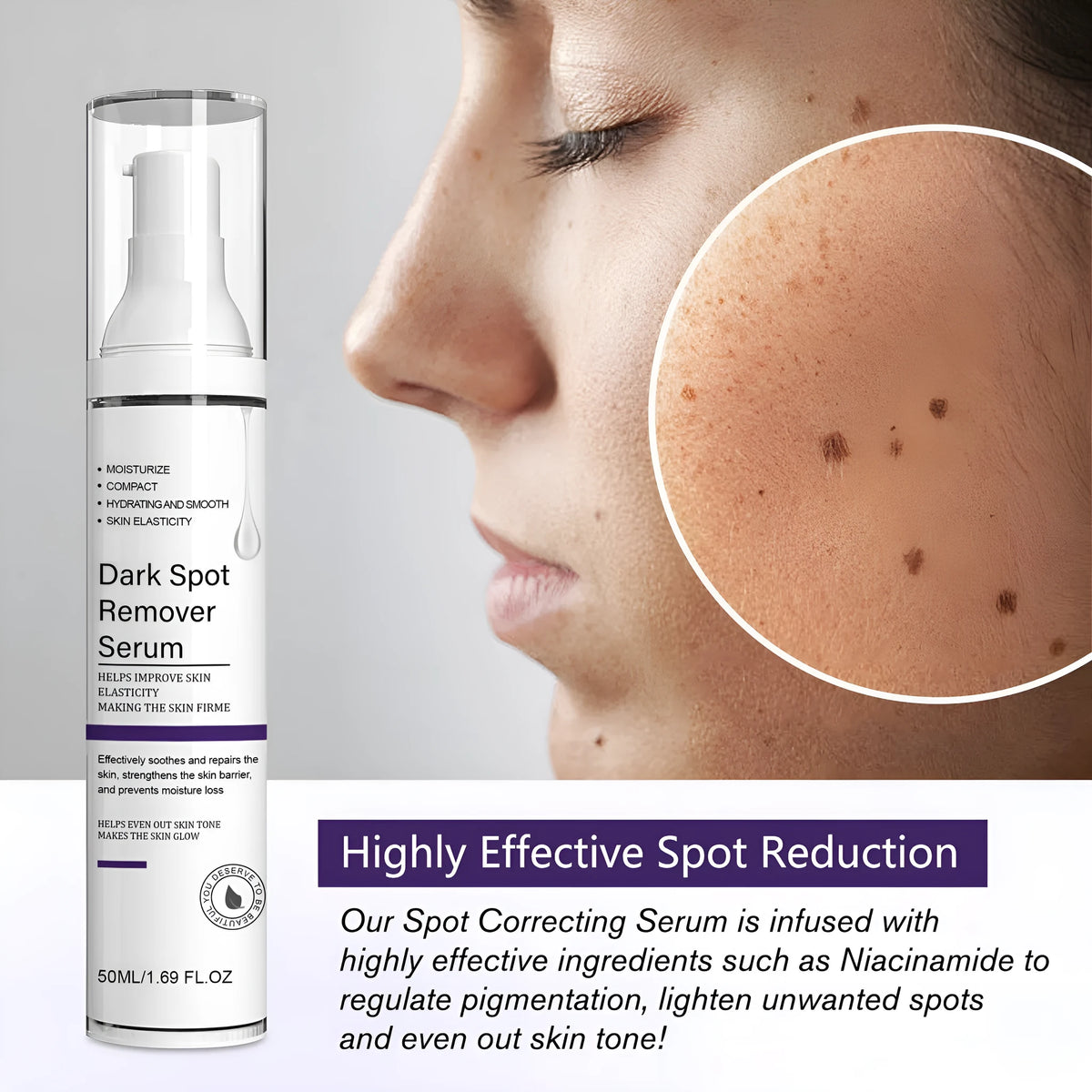 SOFT BRIGHT AND WHITE CARE Moisturising and Balancing Essence 50ml bottle