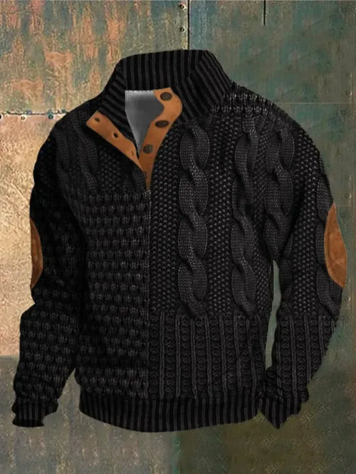3D Digital Series printed sweatshirt with Christmas pattern on polyester fibre, loose fit, long sleeves, patch pocket