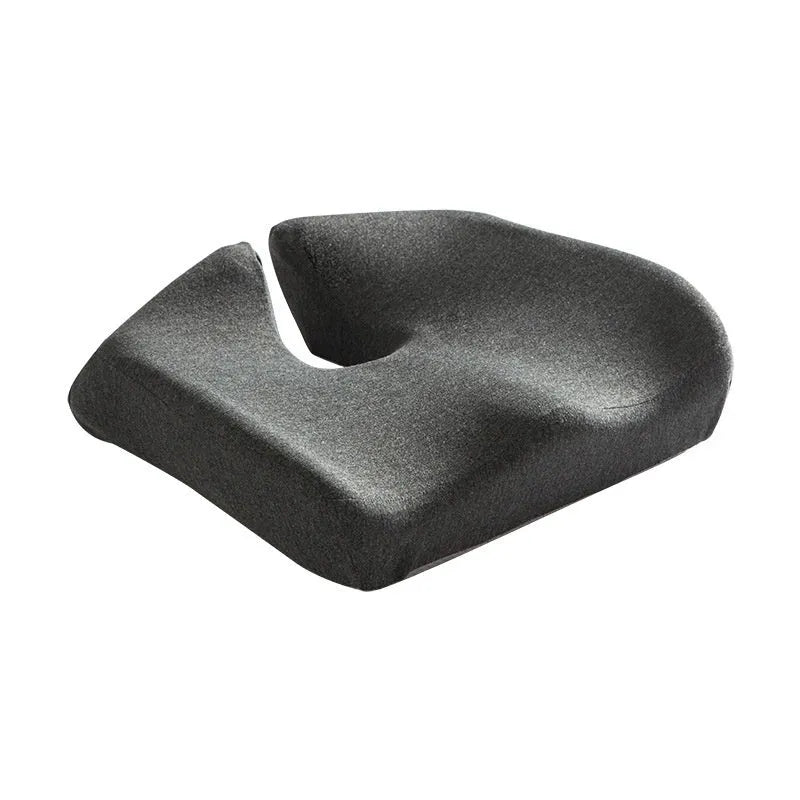 Memory foam office chair cushion showing 36x40x11cm dimensions with solid colour design