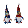 Faceless baby doll candy bag Rudolf Christmas ornament cloth decoration 32x12cm suit style