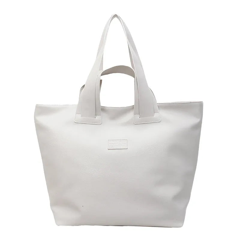 Advanced Texture Lightweight Travel Bag casual shoulder bag PU double connector street trend style