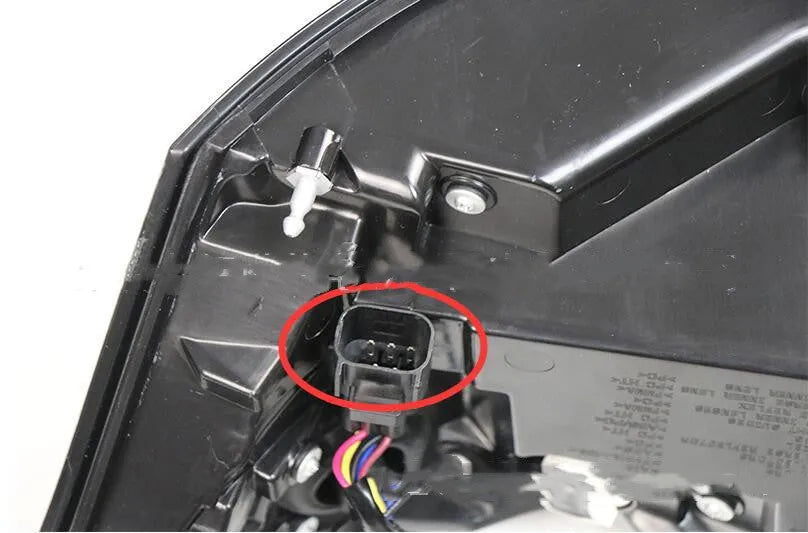 Pair of LED brake lights for rear bumper, IP66 waterproof, compatible with 2014-2017 and 2018-2020 models