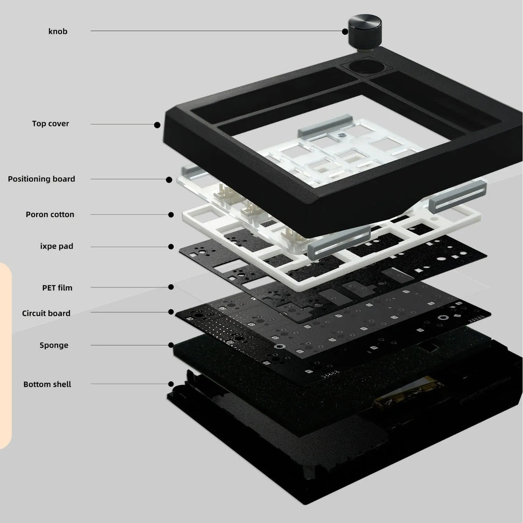 Wireless mechanical Bluetooth keyboard with numeric keypad in black and white colour options