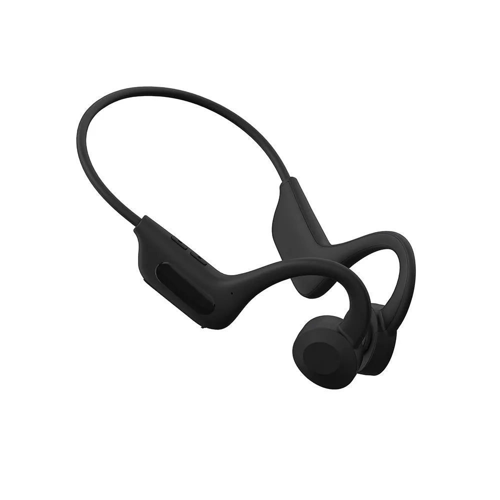 YYK-Q33 bone conduction Bluetooth headset black ear-mounted creative design ABS material