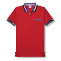 Children's combed cotton short sleeve school uniform shirt, 90% cotton, available in multiple colours, for kindergarten and primary school children.