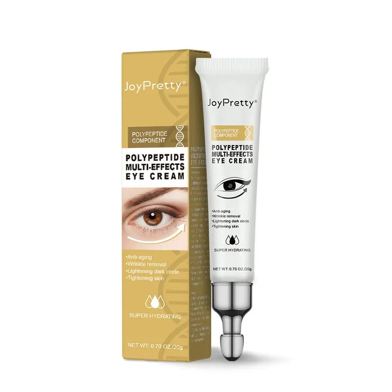 A 20g jar of peptide anti-dark circle eye cream for reducing puffiness and moisturising.