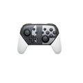 Wireless Bluetooth gamepad in black colour with USB charging port and control buttons