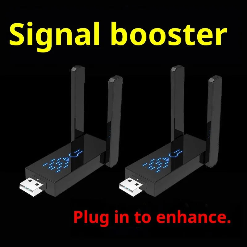 WiFi signal amplifier wireless extender with 1m, 20m, and 9200m coverage options