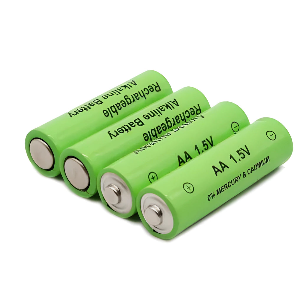 High capacity 3000mAh rechargeable AA alkaline battery pack