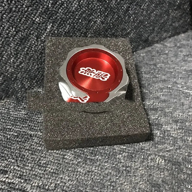 Aluminium alloy oil filter cap for Honda cars in multiple colour options