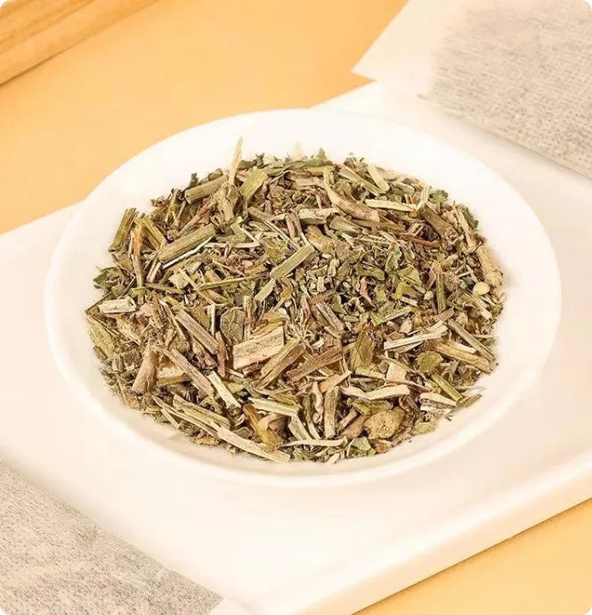 Verbascum Thapsus tea 20 packs, 60g total weight, mullein leaf herbal tea bags in individual wrappers