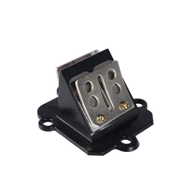 Green painted carburetor spring valve for scooter models with titanium steel construction