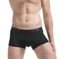 Nylon breathable sweat-absorbent boxer pants for men mid waist available in multiple colours