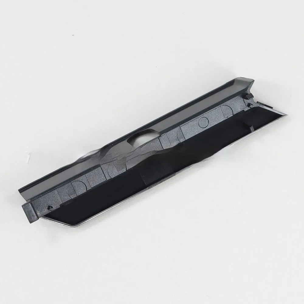 Black and white plastic hard drive baffle cover for 3.5-inch internal computer drives