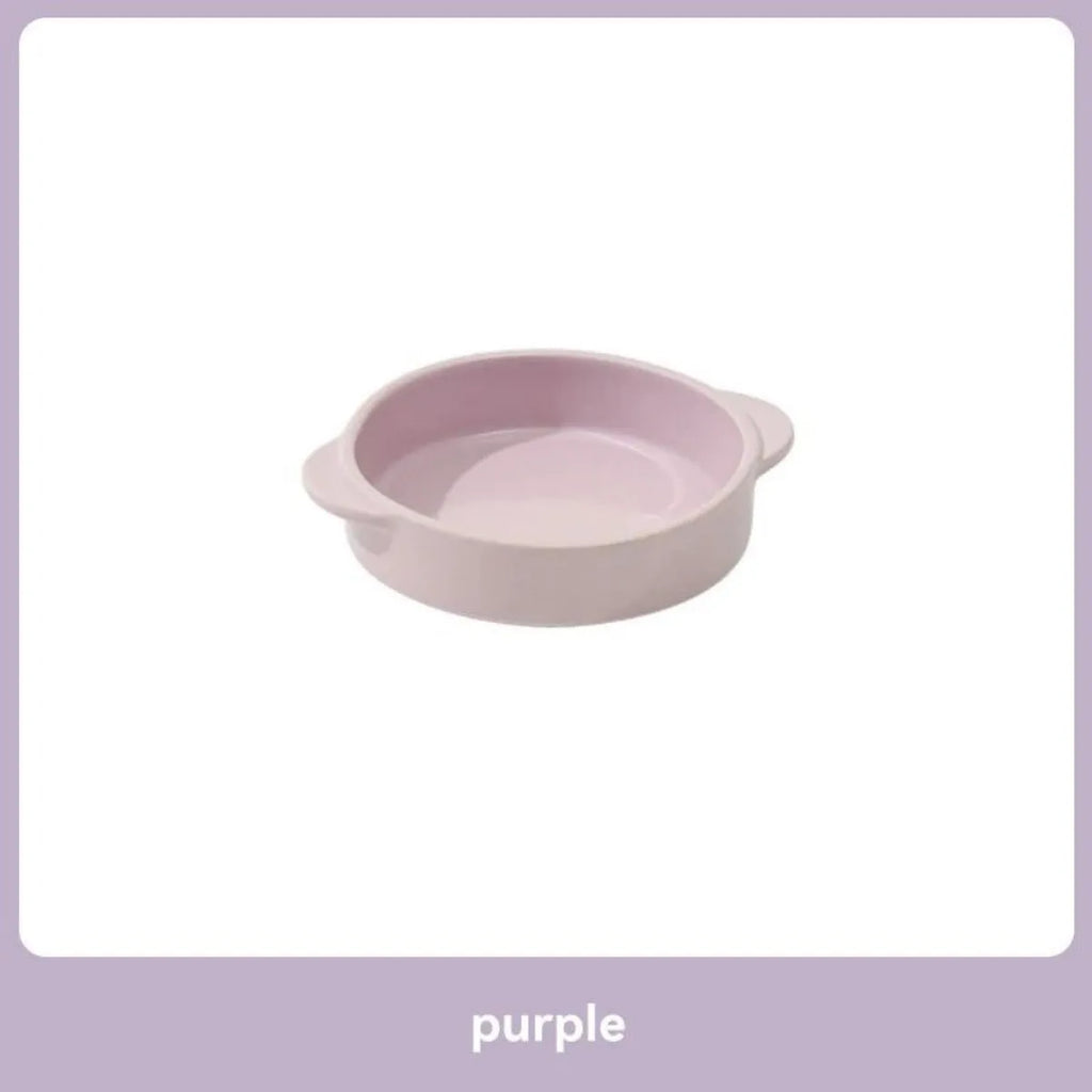 Raised metal pet bowl with ceramic base, green colour, for cat or dog feeding