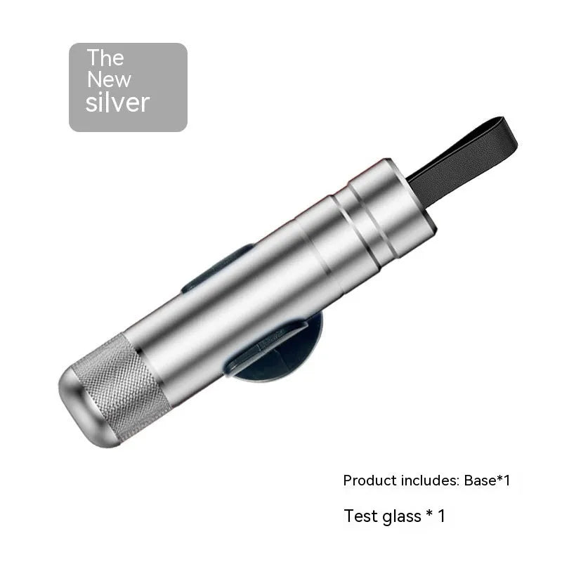 Aluminium alloy car safety hammer with sand blasting oxidation finish and 20x88mm dimensions