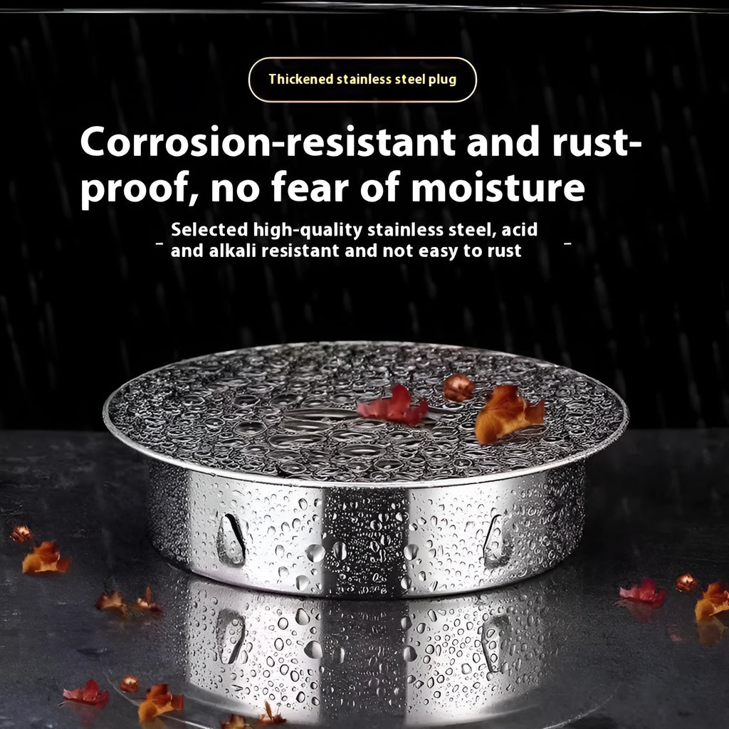 Stainless steel floor drain deodorant seal cover with modern simple design