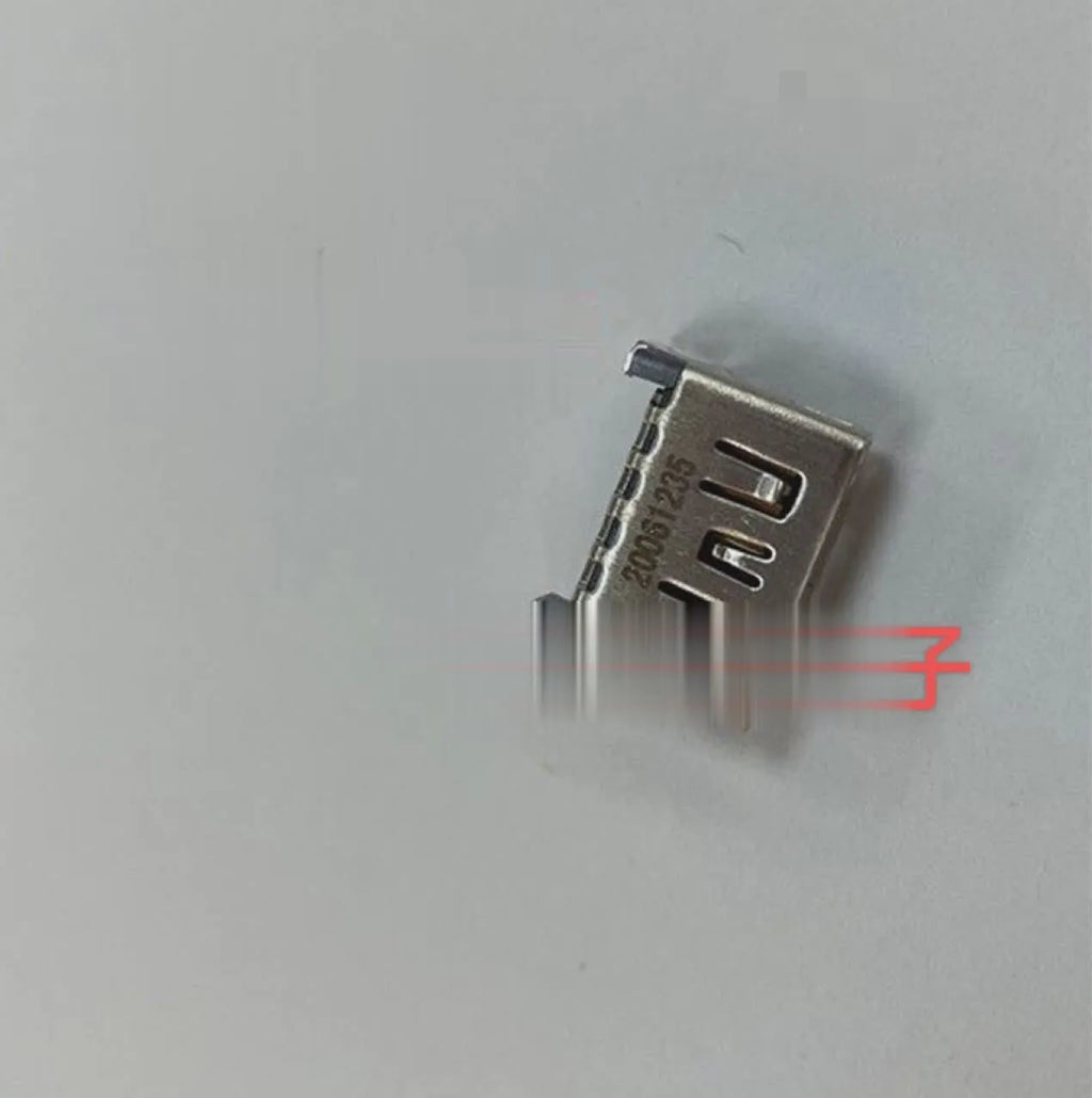 Silver HDMI host socket connector for game machine accessories