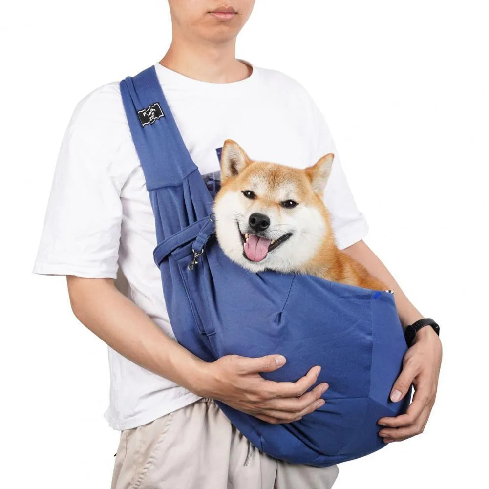 Foldable large cat backpack carrier with mesh side windows for ventilation, shown in multiple colour options.