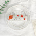 Oversized star and moon barrette in starry sky design with cellulose acetate sheet construction