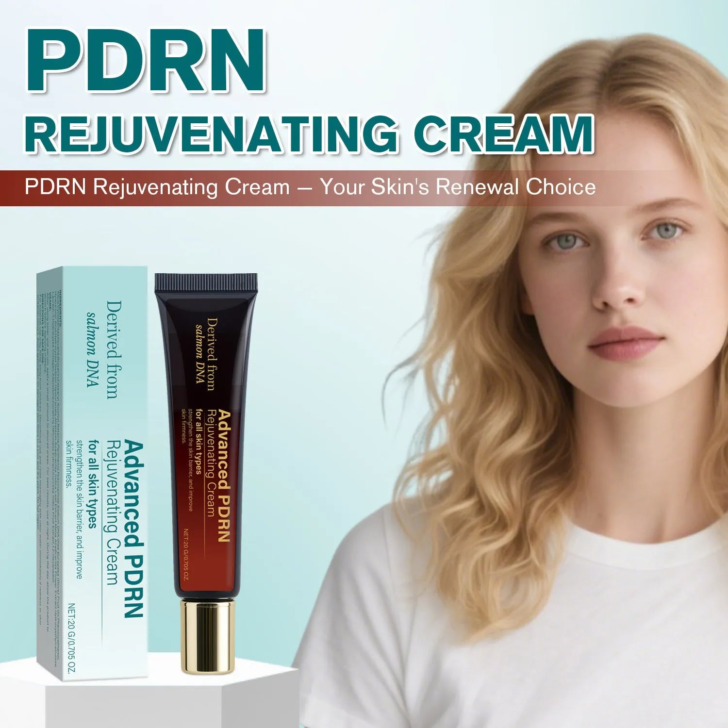 20ml Skin-Activating Cream for facial hydration, moisturising and wrinkle care in export packaging