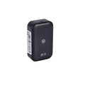 GF07 GPS anti-lost tracking alarm in black with SOS button, 35x20x14mm, 72-hour battery