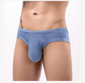 Men's cotton low waist briefs with hollow back sexy design in multiple colours