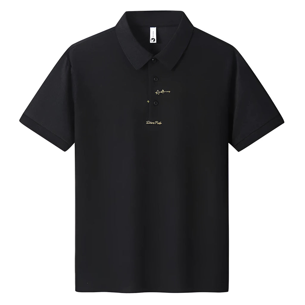 Men's loose fit casual cotton t-shirt in multiple colours on a size chart.