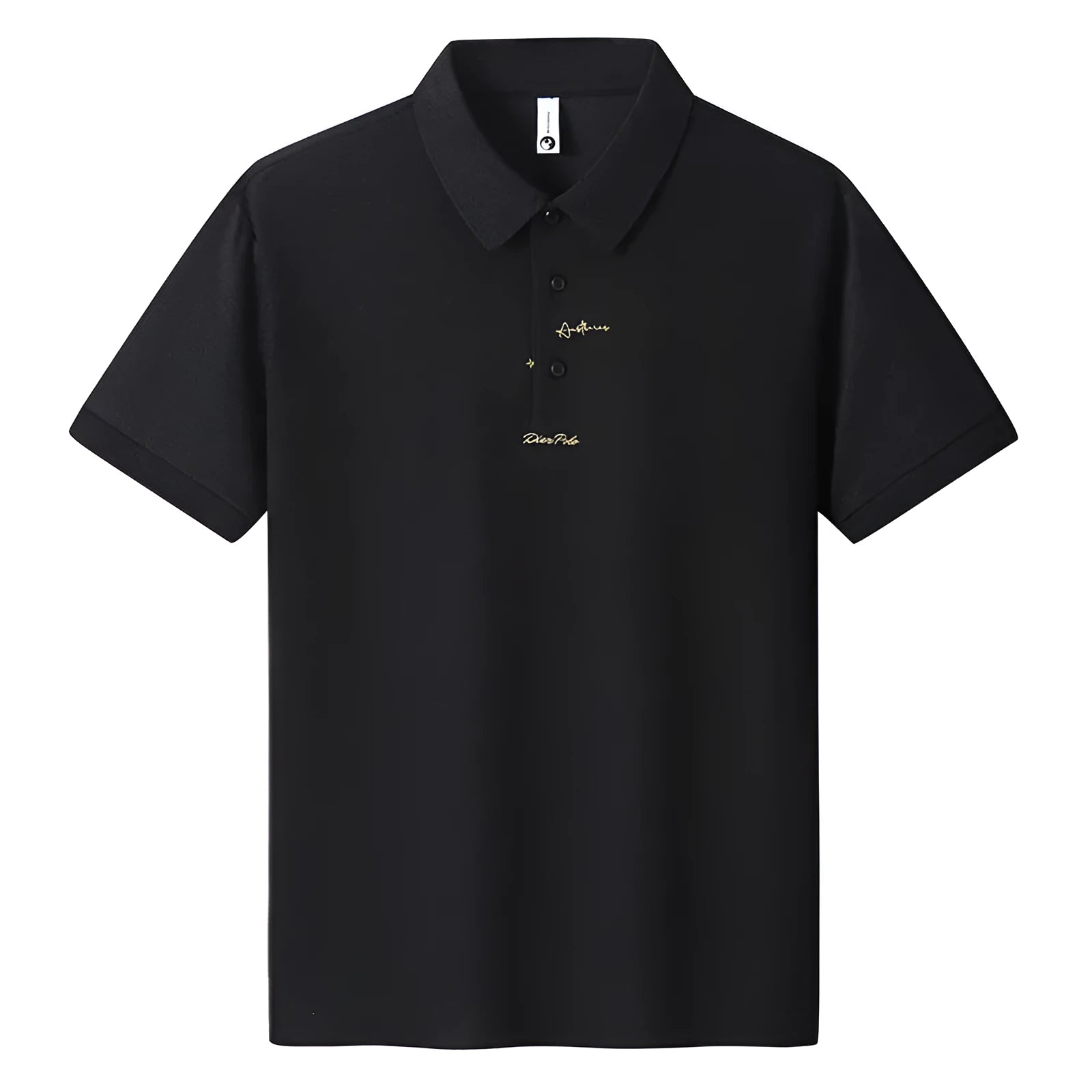 Men's loose fit casual cotton t-shirt in multiple colours on a size chart.