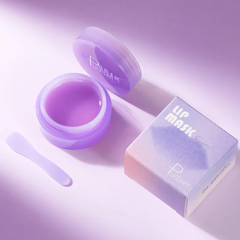 10ml exfoliating lip mask and scraper set for moisturising and softening cutin