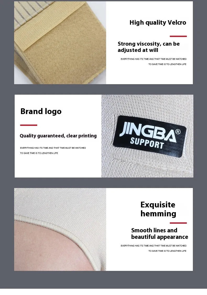 Adjustable skin-coloured sports protective strap for shoulder support in multiple activities.