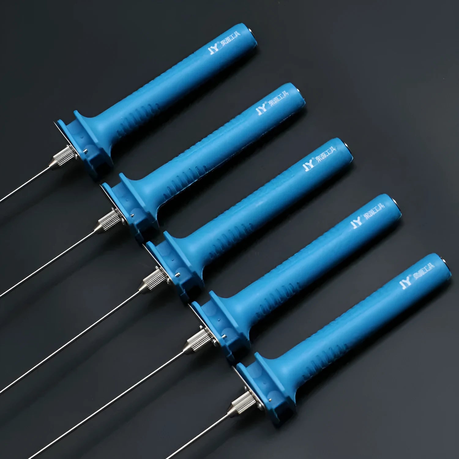 Blue electric heating cutter pen for foam and pearl cotton cutting with plastic handle