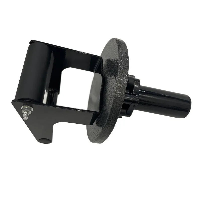 Shin trainer with iron foam core and foam padding with buckle, suitable for 50mm barbell disks, home fitness equipment