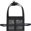 Large black nylon calf and dog weighing sling measuring 35x150cm for livestock and pet weight measurement