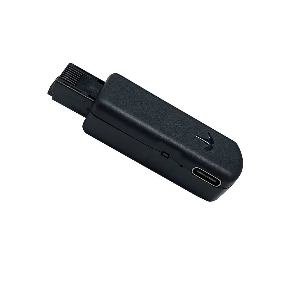 Black aluminium alloy PlayStation 4 USB host adapter tool with data cable