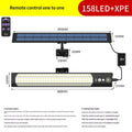 Private mold outdoor solar light chandelier with remote control and 1500mAh battery